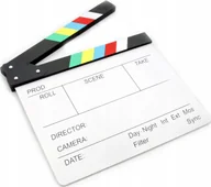 Akcesoria fotograficzne - Massa KLAPS FILMOWY jak w HOLLYWOOD - BIAŁY / GADŻET - miniaturka - grafika 1