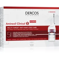 Odżywki do włosów - Vichy dercos aminexil clinical 5 kuracja przeciw wypadaniu włosów o kompleksowym działaniu dla kobiet x 21 amp - miniaturka - grafika 1
