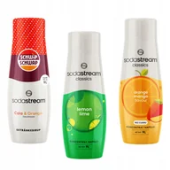 Syropy i koncentraty owocowe - Zestaw 3 koncentratów Sodastream Schwip Schwap + LemonLime + Orange Mango - miniaturka - grafika 1
