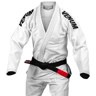 Kimona, stroje i obuwie - Venum Męskie kimono Contender Evo BJJ, białe, A3 - miniaturka - grafika 1