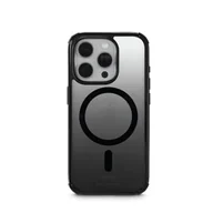 Etui i futerały do telefonów - Hama Etui na telefon komórkowy Extreme Protect do iPhone 15 Pro i MagSafe (D3O Bumper, odporne na uderzenia, upadki, nietłukące, magnetyczne etui do ładowania indukcyjnego, gradient kolorów), czarne - miniaturka - grafika 1