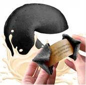 Pieczywo chrupkie - Ciasteczko z Wróżbą Magiczna zabawa na Halloween dla Gości Upominek 1 sztuk - miniaturka - grafika 1