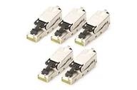Adaptery i przejściówki - Digitus DN-93631-5 wtyczka RJ-45 Srebrny DN-93631-5 - miniaturka - grafika 1