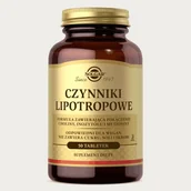 Odchudzanie i oczyszczanie - Solgar Czynniki Lipotropowe 50 szt. - miniaturka - grafika 1