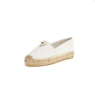 Espadryle damskie - Damskie espadryle GUESS JOLANDY FLJLNDLEA14-WHITE – Biały - miniaturka - grafika 1