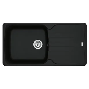 Franke Antea AZG 611-97 Zlewozmywak granitowy jednokomorowy 97x50 cm czarny mat 114.0676.241 - Zlewozmywaki - miniaturka - grafika 1