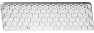 Klawiatury - KeySonic KSK-5020BT-S klawiatura Biuro Bluetooth QWERTZ Niemiecki Aluminium, Biały 61010 - miniaturka - grafika 1
