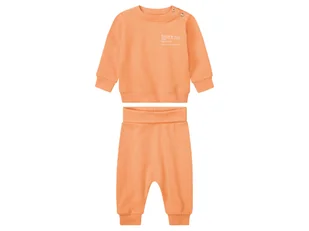 lupilu® Dres niemowlęcy z bawełną (bluzka + spodnie) (Pomarańczowy, 86/92) - Komplety dla niemowląt - miniaturka - grafika 1