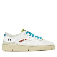 Sneakersy męskie - Sneakersy D.A.T.E. Torneo M421-T8-CO Biały - miniaturka - grafika 1