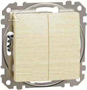 Schneider Electric Łącznik świecznikowy, brzoza SEDNA ELEMENTS - Wyłączniki światła i elektryczne - miniaturka - grafika 1