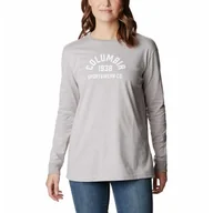 Odzież trekkingowa damska - Bluza Turystyczna bez kaptura Damska Columbia North Cascades LS Tee - miniaturka - grafika 1