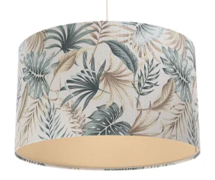 Lampa wisząca boho w motywem liści - S398 Oxson - Lampy stojące - miniaturka - grafika 1