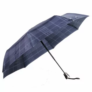 Parasole - Bugatti Gran Turismo Parasolka składana 29 cm blue check 74662-004BU - grafika 1