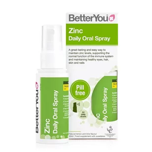 BetterYou, Zinc Oral Spray, 50 ml - Witaminy i minerały BetterYou, Zinc Oral Spray, 50 ml - Witaminy i minerały - miniaturka - grafika 1