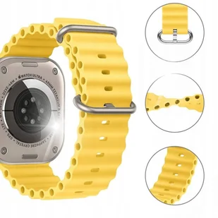 PASEK DO APPLE WATCH 4 5 6 7 8 SE ULTRA, WYGODNY - Akcesoria do smartwatchy - miniaturka - grafika 1