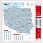 Przewodniki - Polska mapa zdrapka 1:1 500 000 - miniaturka - grafika 1