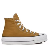 Trampki damskie - Trampki Converse Chuck Taylor All Star Lift Platform A07210C Trek Tan/White/Black - miniaturka - grafika 1