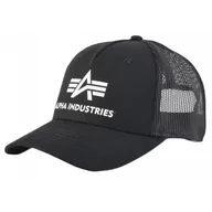 Odzież taktyczna i umundurowanie - Czapka Alpha Industries Basic Trucker Cap 186902 03 - Czarna RATY 0% | PayPo | GRATIS WYSYŁKA | ZWROT DO 100 DNI - miniaturka - grafika 1