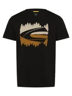 Koszulki męskie - Camel Active - T-shirt męski, czarny - miniaturka - grafika 1