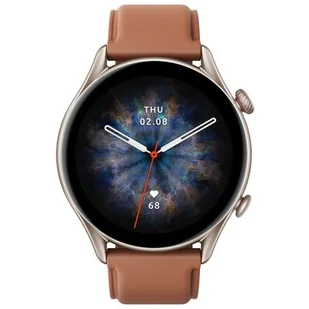 Amazfit GTR 3 Pro Brązowy - Smartwatch - miniaturka - grafika 1