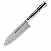 Noże kuchenne - Samura Samura Bamboo małe santoku 137mm SBA-0093 - miniaturka - grafika 1