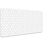 Podkładki na biurko - Duża mata na biurko Grecki geometryczny motyw 100x50 cm - miniaturka - grafika 1