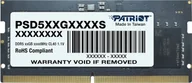 Pamięci RAM - Patriot Signature SODIMM DDR5 16 GB 5600 MHz CL46 P516G56081S-HY - miniaturka - grafika 1