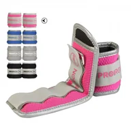 Obciążenia - Proiron Zestaw obciążników do kostek 25.5x9 cm 2x0.5 kg różowy - miniaturka - grafika 1