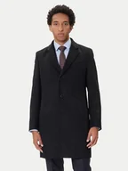 Płaszcze męskie - BOSS Płaszcz wełniany Hyde 50549187 Czarny Slim Fit - miniaturka - grafika 1