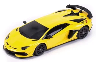 Lamborghini Aventador SVJ R/C skala 1:24 Rastar 96100 samochód sterowany żółty - Zabawki zdalnie sterowane - miniaturka - grafika 1
