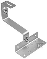 Akcesoria do kolektorów i fotowoltaiki - Uchwyt montażowy z dwoma regulacjami (K-12) - miniaturka - grafika 1