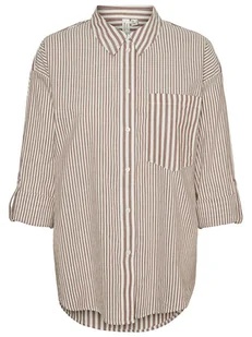 Vero Moda Koszula w kolorze biało-beżowym - Bluzki damskie - miniaturka - grafika 1