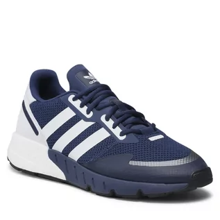 Buty sportowe damskie - Adidas Buty Zx 1K Boost H68719 Dark Blue / Cloud White / Core Black - grafika 1