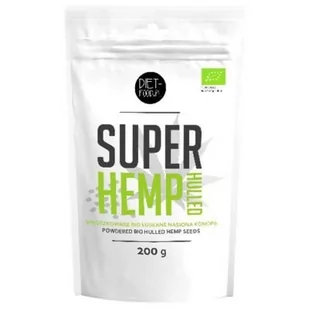Diet Food Bio Łuskane Nasiona Konopii - 200g 31.03.2018 s008709 - Produkty specjalne dla sportowców - miniaturka - grafika 1