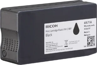 Tusz Ricoh Ricoh Ink 408517 / C180BK Black - Tusze oryginalne - miniaturka - grafika 1