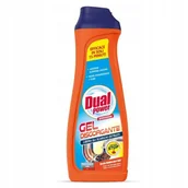 Środki do kuchni i łazienki - Dual Power Gel Disgorgante 1000ml środek do udrażniania rur - miniaturka - grafika 1