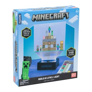 Paladone Lampka Minecraft Build A Level Light - Gadżety dla graczy - miniaturka - grafika 1