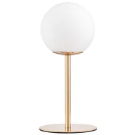 Lampy stojące - NOWOCZESNA LAMPA BIURKOWA ZŁOTA FREDICA SLIM - miniaturka - grafika 1