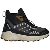 Buty dla chłopców - Buty dziecięce Adidas Terrex Trailmaker 2 Mid Cp K Rozmiar butów (UE): 36 2/3 / Kolor: brązowy/szary - miniaturka - grafika 1