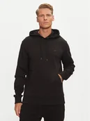 Bluzy męskie - Calvin Klein Bluza Embroidered Logo K10K113564 Czarny Regular Fit - miniaturka - grafika 1