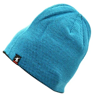 Męska Zimowa Czapka Niebieska z polarem - L/XL SKATEBOARD ST-531 - Czapki damskie - miniaturka - grafika 1