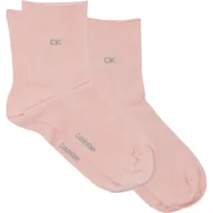 Skarpetki damskie - Calvin Klein Skarpety 2-pack CK WOMEN SHORT SOCK - miniaturka - grafika 1
