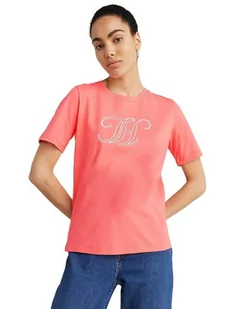Koszulka damska Tommy Hilfiger Reg Small Th S-nk Top t-shirt-XS - Bluzki damskie - miniaturka - grafika 1