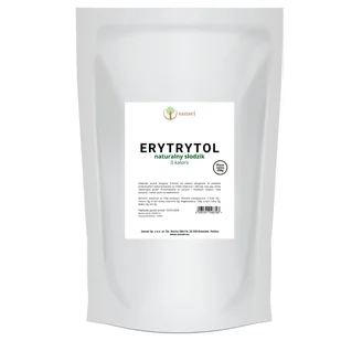 Sansei Erytrytol 200g Erytrol naturalny słodzik 0 kalorii - Cukier i słodziki - miniaturka - grafika 1