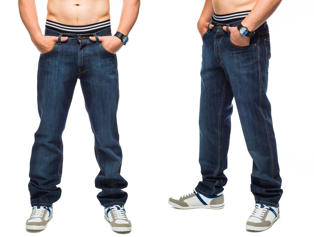 SPODNIE MĘSKIE STANLEY JEANS - 400/108 - 96cm L34