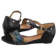 Sandały damskie - Sandały Czarne 06486-01/00-1 (MA1189-a) Maciejka - miniaturka - grafika 1