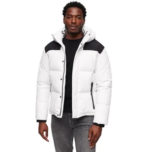 Kurtka męska Superdry Code MTN Sport Explorer puchowa zimowa biała-XXL - Kurtki męskie - miniaturka - grafika 1
