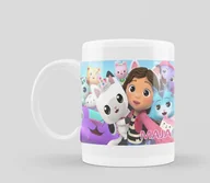 Kubki - Kubek KOCI DOMEK GABI Prezent + Imię Dziecka - miniaturka - grafika 1