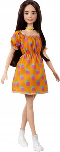 Lalka Mattel GRB52 Barbie Fashionistas modna przyjaciółka - Lalki dla dziewczynek - miniaturka - grafika 1