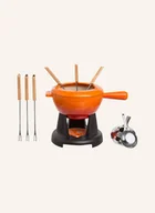 Zestawy do fondue - Le Creuset Zestaw Do Fondue Dla 6 Osób orange - miniaturka - grafika 1